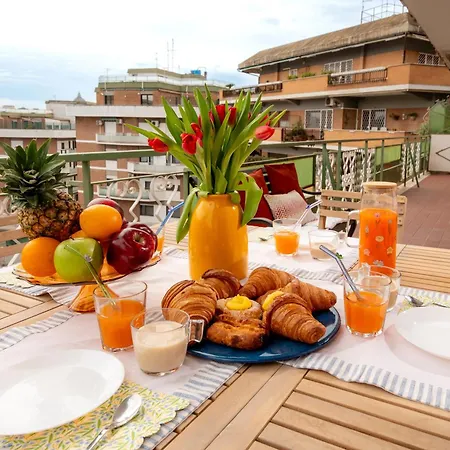 Vatican Luxury With Large Terrace - Walk To St Peter & Foro Italico - Ashouse Collection *